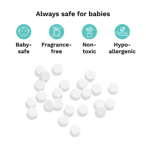 Universal Descaling Tablets - Enkle & Barnesikre Avkalkingstabletter - product thumbnail